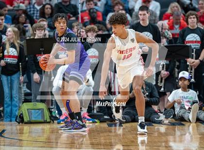Thumbnail 2 in Fishers vs. Ben Davis (IHSAA 4A Final) editorial use only photogallery.