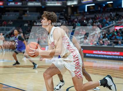 Thumbnail 2 in Fishers vs. Ben Davis (IHSAA 4A Final) editorial use only photogallery.