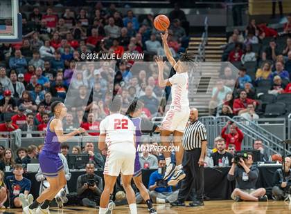 Thumbnail 3 in Fishers vs. Ben Davis (IHSAA 4A Final) editorial use only photogallery.