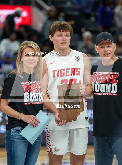 Thumbnail 1 in Fishers vs. Ben Davis (IHSAA 4A Final) editorial use only photogallery.