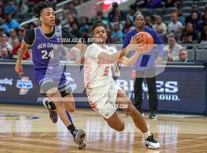 Thumbnail 3 in Fishers vs. Ben Davis (IHSAA 4A Final) editorial use only photogallery.