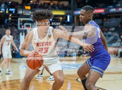 Thumbnail 2 in Fishers vs. Ben Davis (IHSAA 4A Final) editorial use only photogallery.