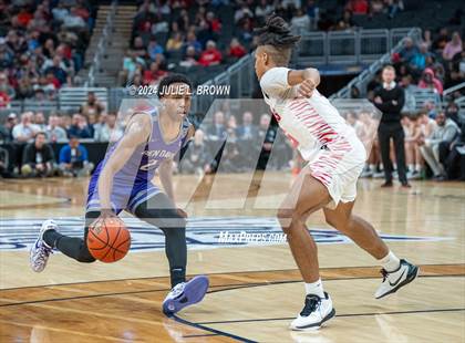 Thumbnail 2 in Fishers vs. Ben Davis (IHSAA 4A Final) editorial use only photogallery.