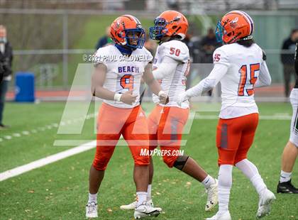 Thumbnail 1 in Rainier Beach @ Peninsula (WIAA 3A First Round) photogallery.