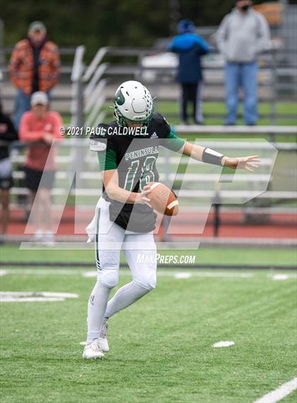 Thumbnail 3 in Rainier Beach @ Peninsula (WIAA 3A First Round) photogallery.