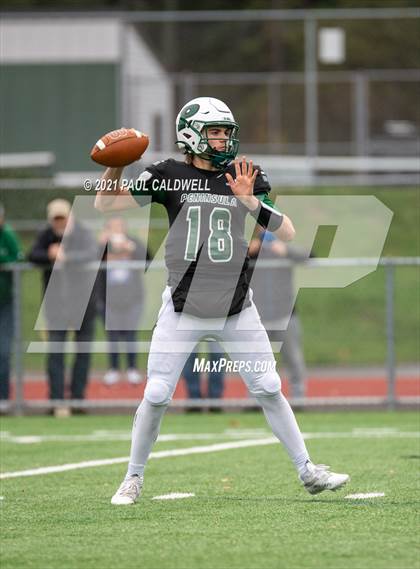 Thumbnail 3 in Rainier Beach @ Peninsula (WIAA 3A First Round) photogallery.