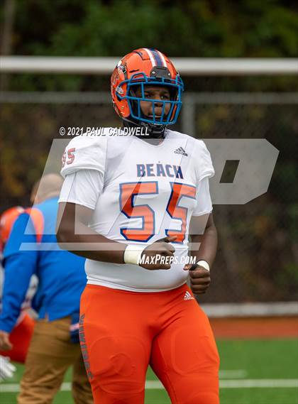 Thumbnail 3 in Rainier Beach @ Peninsula (WIAA 3A First Round) photogallery.