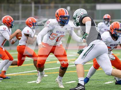 Thumbnail 2 in Rainier Beach @ Peninsula (WIAA 3A First Round) photogallery.