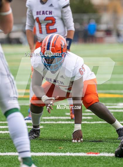 Thumbnail 1 in Rainier Beach @ Peninsula (WIAA 3A First Round) photogallery.