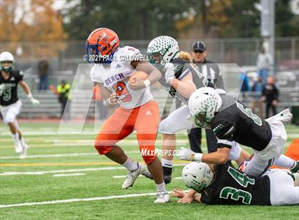 Thumbnail 1 in Rainier Beach @ Peninsula (WIAA 3A First Round) photogallery.