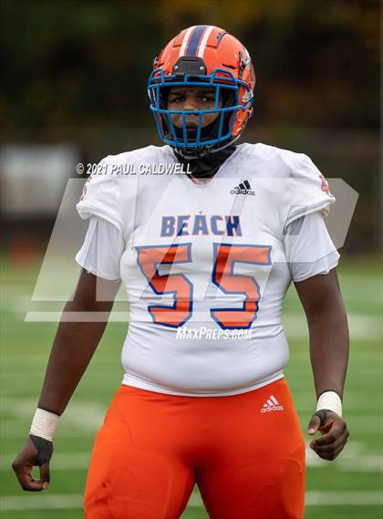 Thumbnail 3 in Rainier Beach @ Peninsula (WIAA 3A First Round) photogallery.