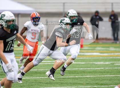 Thumbnail 3 in Rainier Beach @ Peninsula (WIAA 3A First Round) photogallery.