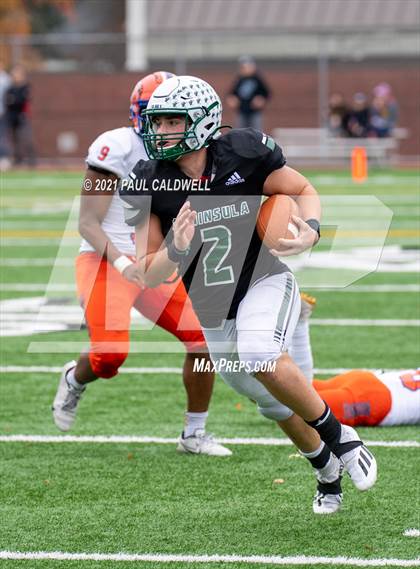 Thumbnail 3 in Rainier Beach @ Peninsula (WIAA 3A First Round) photogallery.