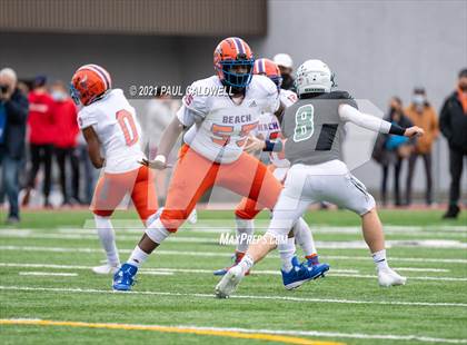 Thumbnail 1 in Rainier Beach @ Peninsula (WIAA 3A First Round) photogallery.