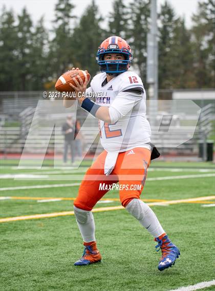 Thumbnail 1 in Rainier Beach @ Peninsula (WIAA 3A First Round) photogallery.