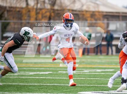 Thumbnail 1 in Rainier Beach @ Peninsula (WIAA 3A First Round) photogallery.