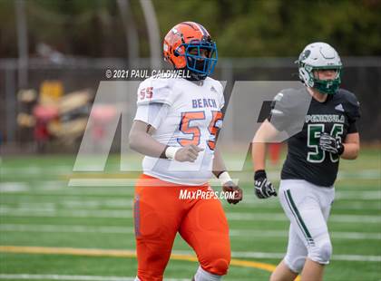 Thumbnail 1 in Rainier Beach @ Peninsula (WIAA 3A First Round) photogallery.