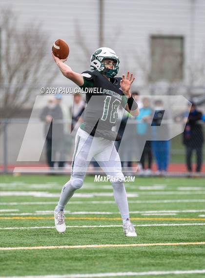 Thumbnail 1 in Rainier Beach @ Peninsula (WIAA 3A First Round) photogallery.
