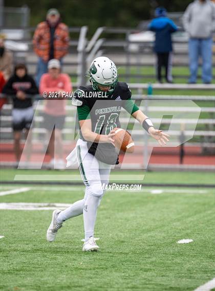 Thumbnail 2 in Rainier Beach @ Peninsula (WIAA 3A First Round) photogallery.