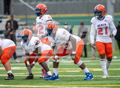 Thumbnail 2 in Rainier Beach @ Peninsula (WIAA 3A First Round) photogallery.