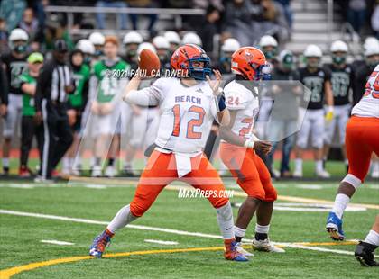Thumbnail 2 in Rainier Beach @ Peninsula (WIAA 3A First Round) photogallery.