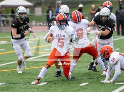 Thumbnail 1 in Rainier Beach @ Peninsula (WIAA 3A First Round) photogallery.