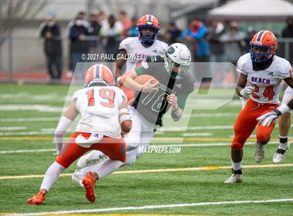 Thumbnail 1 in Rainier Beach @ Peninsula (WIAA 3A First Round) photogallery.