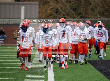 Thumbnail 3 in Rainier Beach @ Peninsula (WIAA 3A First Round) photogallery.