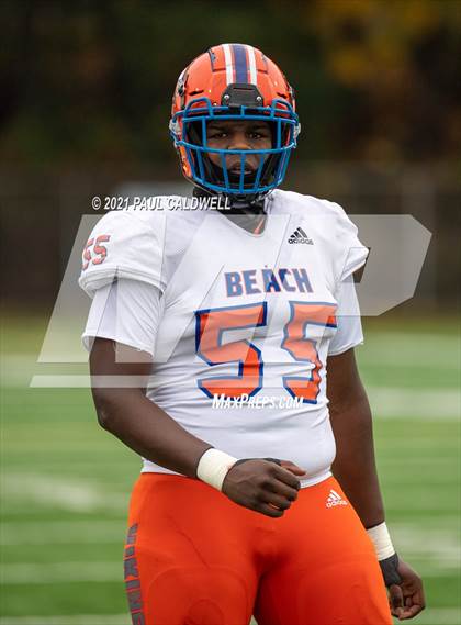 Thumbnail 2 in Rainier Beach @ Peninsula (WIAA 3A First Round) photogallery.