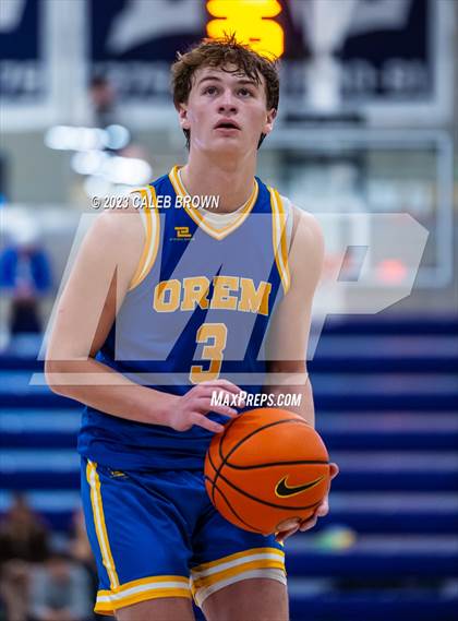 Thumbnail 3 in Orem vs. Duncanville (Holiday Hoopfest) photogallery.