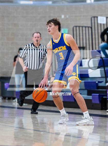 Thumbnail 3 in Orem vs. Duncanville (Holiday Hoopfest) photogallery.
