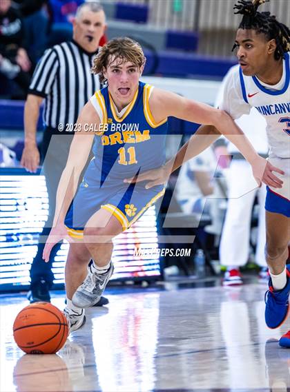 Thumbnail 3 in Orem vs. Duncanville (Holiday Hoopfest) photogallery.