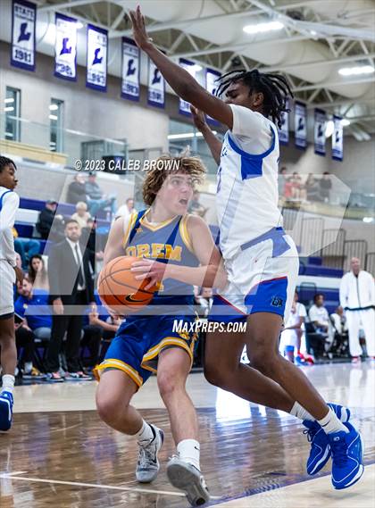 Thumbnail 2 in Orem vs. Duncanville (Holiday Hoopfest) photogallery.