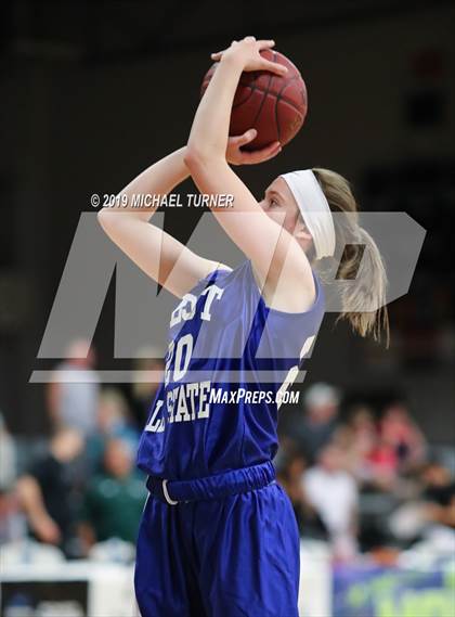 Thumbnail 1 in Washington 2019 All Stars East 1A vs. West 1B (Liberty Lake, Wash.) photogallery.