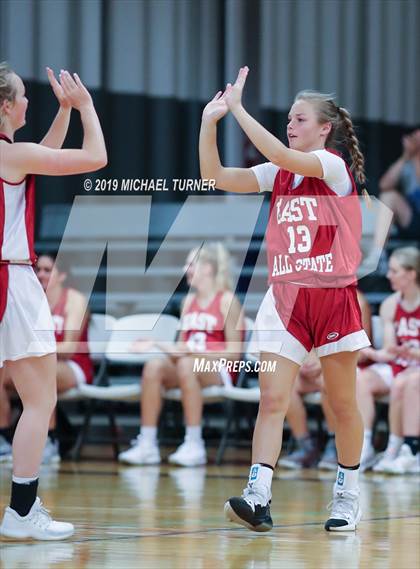 Thumbnail 3 in Washington 2019 All Stars East 1A vs. West 1B (Liberty Lake, Wash.) photogallery.