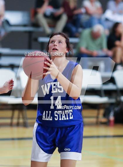 Thumbnail 3 in Washington 2019 All Stars East 1A vs. West 1B (Liberty Lake, Wash.) photogallery.