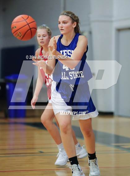 Thumbnail 2 in Washington 2019 All Stars East 1A vs. West 1B (Liberty Lake, Wash.) photogallery.
