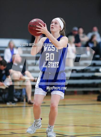 Thumbnail 3 in Washington 2019 All Stars East 1A vs. West 1B (Liberty Lake, Wash.) photogallery.