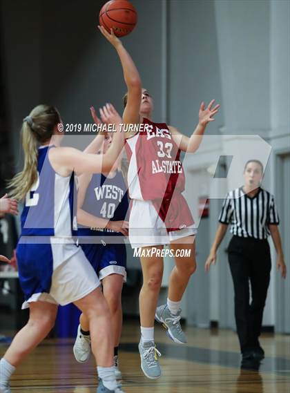 Thumbnail 2 in Washington 2019 All Stars East 1A vs. West 1B (Liberty Lake, Wash.) photogallery.