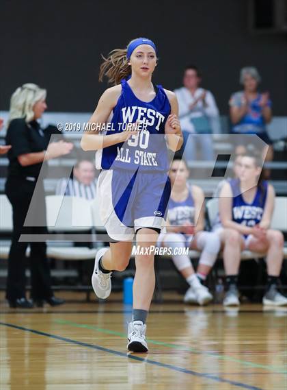 Thumbnail 1 in Washington 2019 All Stars East 1A vs. West 1B (Liberty Lake, Wash.) photogallery.