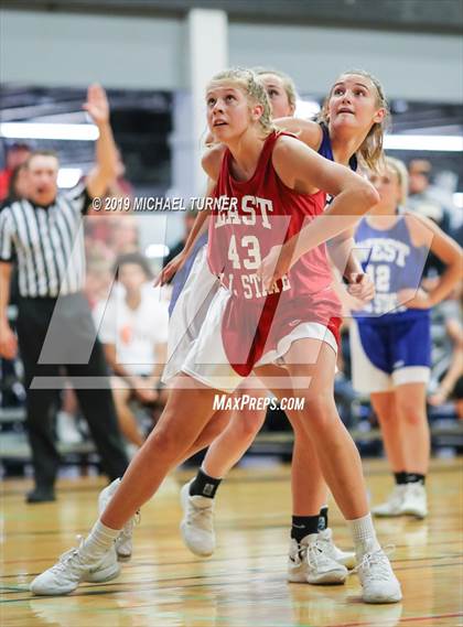 Thumbnail 3 in Washington 2019 All Stars East 1A vs. West 1B (Liberty Lake, Wash.) photogallery.
