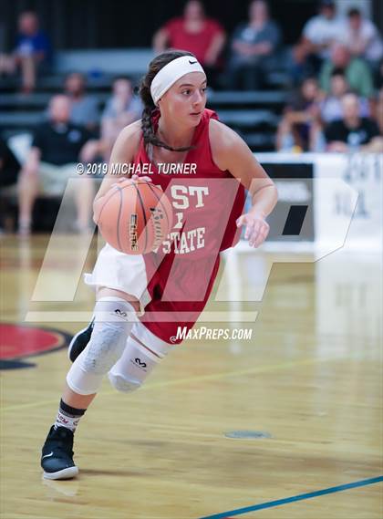 Thumbnail 2 in Washington 2019 All Stars East 1A vs. West 1B (Liberty Lake, Wash.) photogallery.