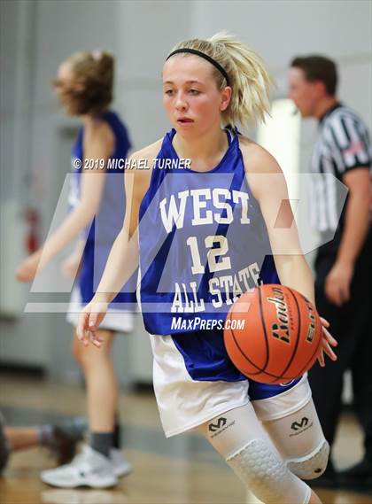 Thumbnail 2 in Washington 2019 All Stars East 1A vs. West 1B (Liberty Lake, Wash.) photogallery.