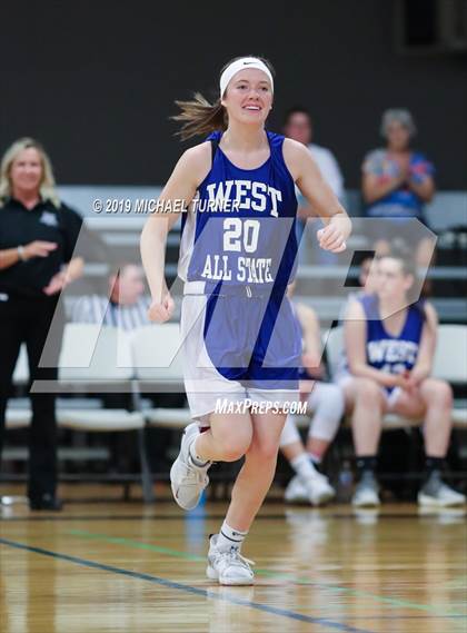Thumbnail 2 in Washington 2019 All Stars East 1A vs. West 1B (Liberty Lake, Wash.) photogallery.