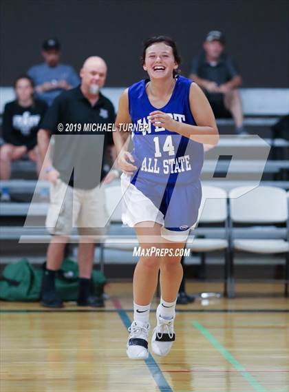 Thumbnail 1 in Washington 2019 All Stars East 1A vs. West 1B (Liberty Lake, Wash.) photogallery.