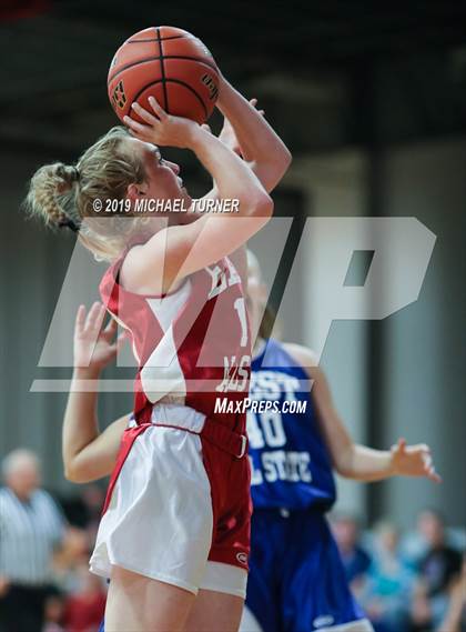 Thumbnail 2 in Washington 2019 All Stars East 1A vs. West 1B (Liberty Lake, Wash.) photogallery.