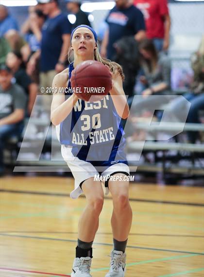 Thumbnail 2 in Washington 2019 All Stars East 1A vs. West 1B (Liberty Lake, Wash.) photogallery.