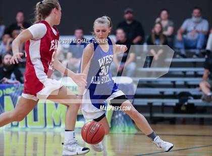 Thumbnail 3 in Washington 2019 All Stars East 1A vs. West 1B (Liberty Lake, Wash.) photogallery.