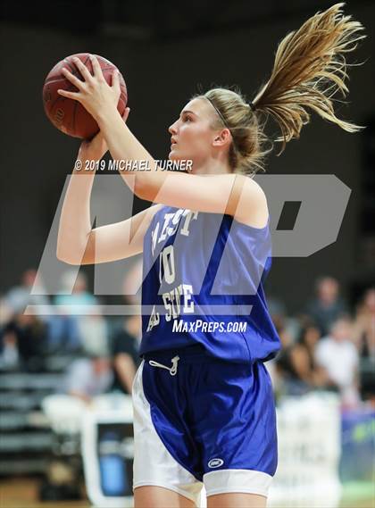 Thumbnail 2 in Washington 2019 All Stars East 1A vs. West 1B (Liberty Lake, Wash.) photogallery.