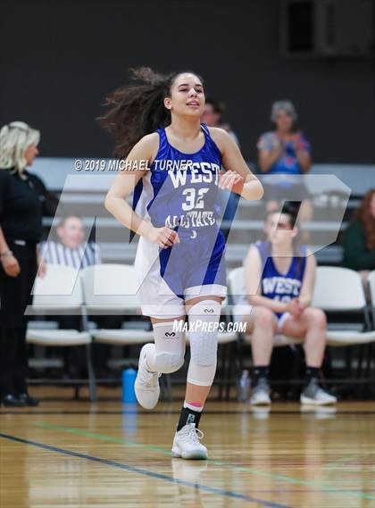 Thumbnail 2 in Washington 2019 All Stars East 1A vs. West 1B (Liberty Lake, Wash.) photogallery.